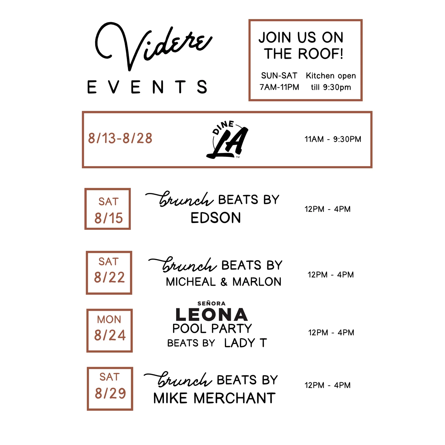 Image representing events in August