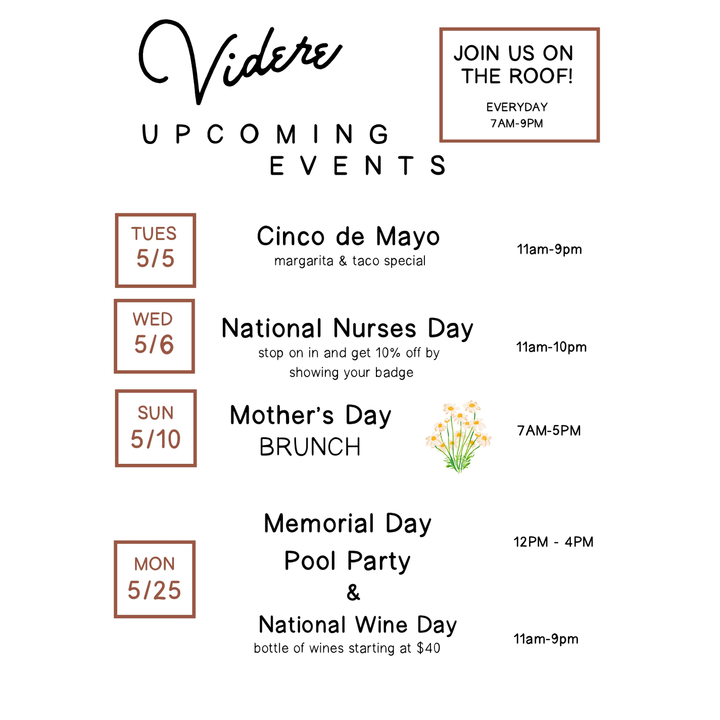 Image representing Events in May