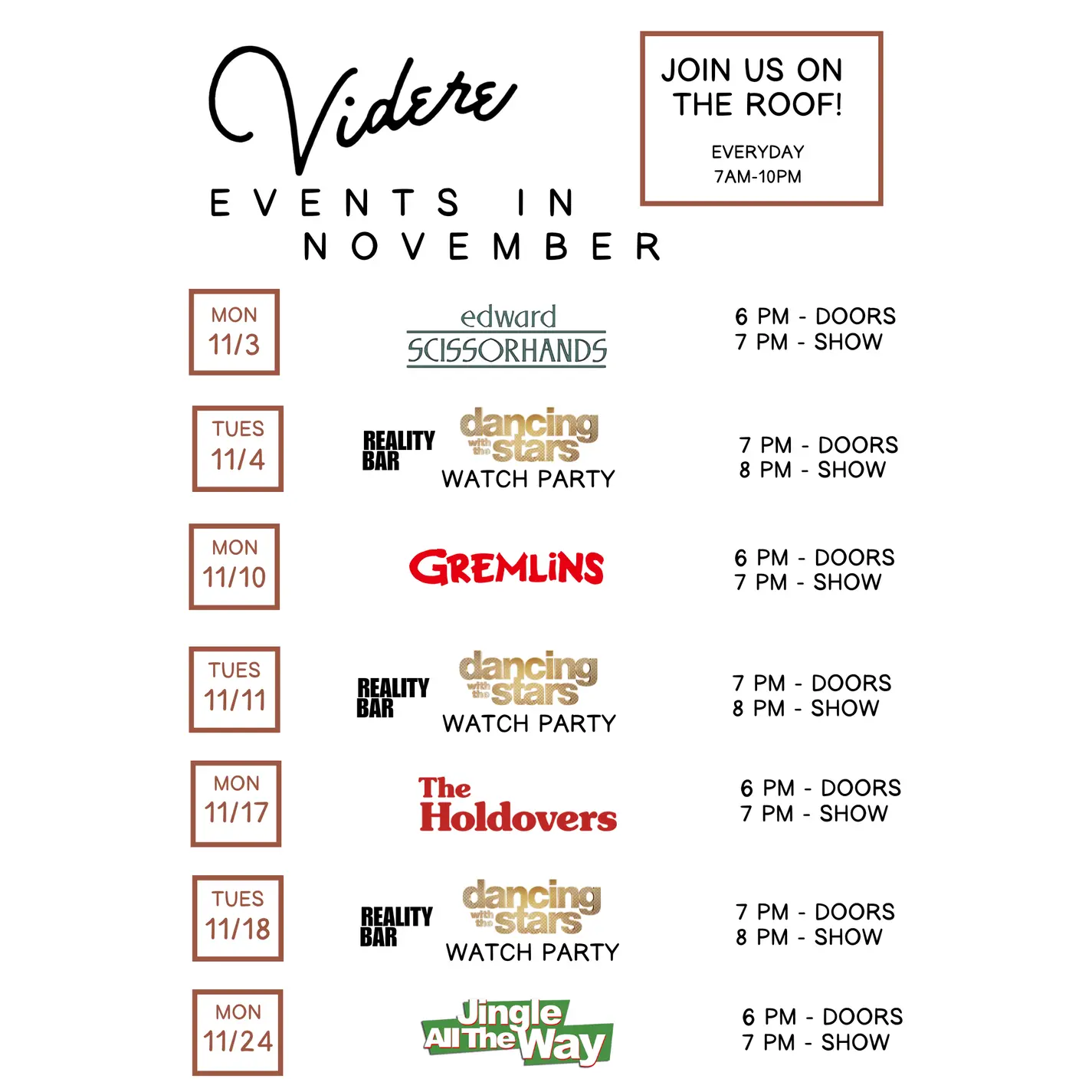 Image representing Events in November