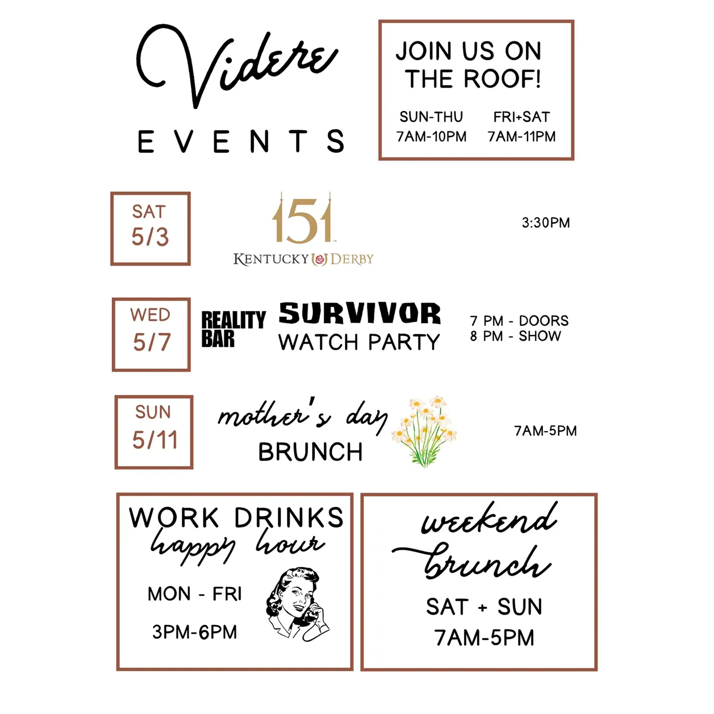 Image representing This Month at Videre Rooftop Restaurant and Bar