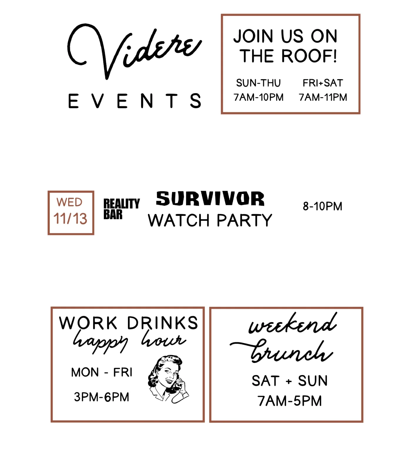 Image representing This Week at Videre Rooftop Restaurant and Bar